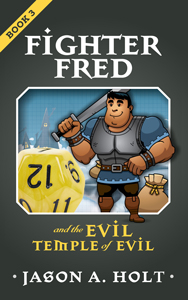 Cover for Fighter Fred and the Evil Temple of Evil