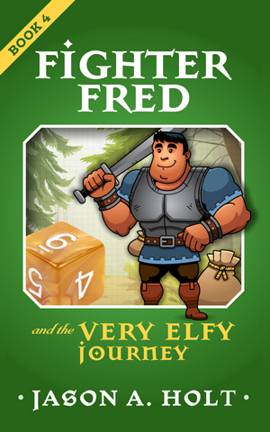 Cover for Fighter Fred and the Very Elfy Journey